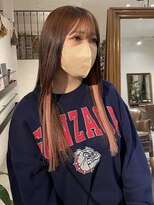 ニュウニュウ(NIU NIU)&nbsp;ピンクベージュエクステヘア