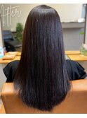 髪質改善ストレート