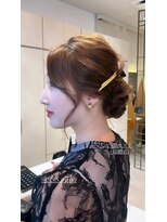 ヴァネッサ VANESSA&nbsp;ヘアセット結婚式成人式卒業式アップスタイル×MIHO