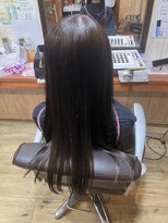 スウィープヘア(Sweep Hair)&nbsp;ロングストレートヘア
