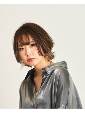 ヘアー&フェイス ヤマ hair&face Yama インナーカラー+ウルフ