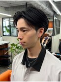メンズカット/センターパート/ニュアンスパーマ/アップバング