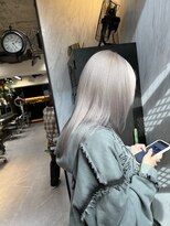 ヴァイス 渋谷店(VAICE)&nbsp;ホワイトシルバー/ハイブリーチ/ミディアム