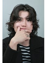 アドール(ADOR)&nbsp;グランジパーマ×サーフカール×センターパート