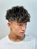 メンズカット＋メッシュハイライトカラー￥14850（メッシュキャップ）横浜市