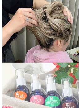 ヘアメイク リーフ 茂原店(HAIRMAKE Leaf)の写真/ゆったりとした雰囲気と丁寧な技術で皆様から好評☆普段のメニューに追加してご褒美のひと時を♪