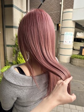 ハイマインド(HIGH MIND) ブリーチ2回必須　流行りのシアーピンクカラー