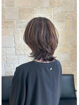 ヴァン カウンシル 川口店(VAN COUNCIL)&nbsp;ふんわりくびれウルフミディ【東川口　ウルフヘア】