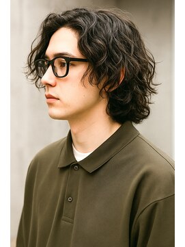 ラレイ ハラジュク(Lalei harajuku) 原宿スパイラルパーマメンズパーマニュアンスパーマくせ毛風