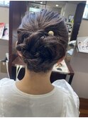 浴衣のアレンジヘア
