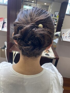 サラ 徳山店(SARA) 浴衣のアレンジヘア