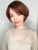 モッズヘア 上尾西口店(mod's hair) くびれショート外国人風小顔オレンジベージュp1上尾20代30代40代