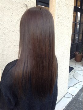 モナン 海老名(Monan) 髪質改善カラー/艶髪/ナチュラルブラウン/ココアブラウン