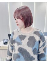 ロンドリゼル 札幌(Lond RiseL) オリーブグレー/前髪/ボブ/マロンベージュ/レイヤーカット/小顔