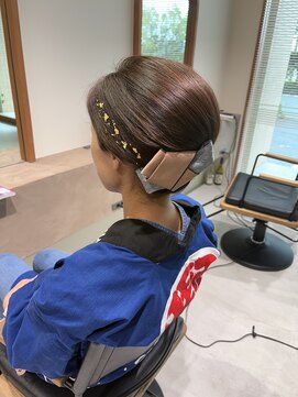 トーイ(toi.) 祭りヘアセット