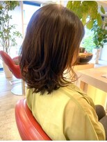 ルッソカナン(Lusso canaan)&nbsp;ベージュカラー/デジタルパーマ/ゆるふわ