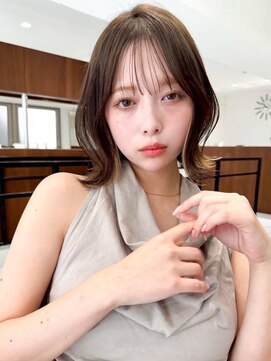 ジルブラン 土浦(JIL BLAN) ハイライトバレイヤージュダブルカラーケアブリーチ20代30代