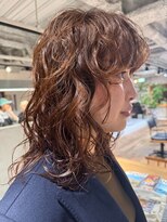 ネイビー(nvy)&nbsp;ラフウェーブ