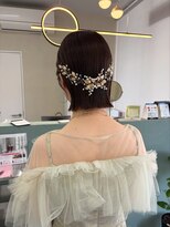 キートス 高知店(kiitos)&nbsp;ボブヘアセット/パールアクセサリー