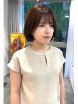 ビーハイブ ドットエー 本町広瀬通店(BEHIVE.A) 【SHIORI】艶感重視!ワンレンボブ