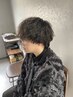 【田中限定：メンズカット＋ハードパーマ】※ツイスト・波巻きパーマ系