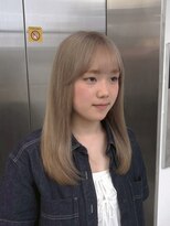 ジルスタジオ(JILL STUDIO)&nbsp;ミルクティーベージュ/ブリーチカラー/ハイトーンカラー