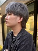 グレー　マッシュウルフ