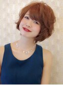 甘めな質感のゆるふわカール
