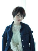 ボーイッシュ　ジェンダーレス　ハンサムショート　用賀 美容室