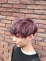 ピチカート(pizzicato) 前下がりマッシュ ピンクグレージュ