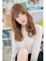 ヘアアンドビューティー ミック(Hair & Beauty miq)&nbsp;甘辛ミックス★Aラインウェーブ外国人風ロングa
