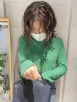 コフィー バイ メルト 吉祥寺(cofy by melt)&nbsp;【中澤彩乃】ボブパーママロンブラウンニュアンス前髪ハイライト