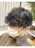 【Sup】波巻きスパイラルパーママッシュメンズパーマ