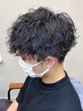 スナッグルサロン(SNUGGLE SALON) ツイストスパイラルパーマ/波巻き/ツーブロックマッシュ/板橋