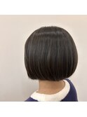 丸みボブ×ハイライト
