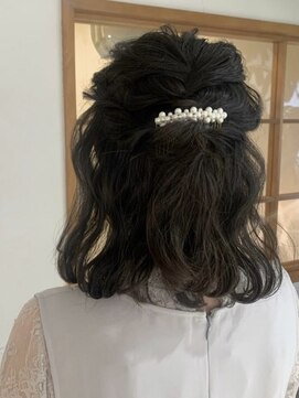 リリィ ヘアデザイン(LiLy hair design) Lilyhairdesign ・ ヘアセット／ハーフアップ