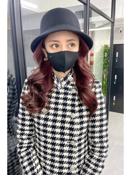 リア 大阪梅田(Ria) ～韓国くびれヘア　ピンクパープル～【Ria 大阪 梅田】