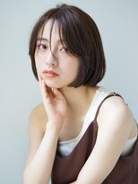 パール(PearL)&nbsp;【PearL】ナチュラルストレートボブ/20代30代40代 ヘアスタイル