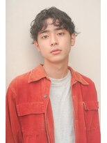 レジュアル(RESSUAL)&nbsp;かき上げヘア　ニュアンスマッシュ　サイドパート　ビジネス