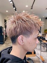 モアナ バイ ラナ 藤が丘(MoanA BY LANA) ジェットモヒカン 2ブロック メンズカット