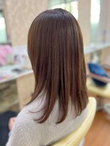 アークスヘアー&nbsp;20代30代40代髪質改善カラーショコラベージュ艶感ミディ