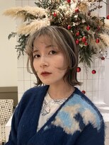 ルーイ(LOUIE) セクションカラー・レイヤーボブ
