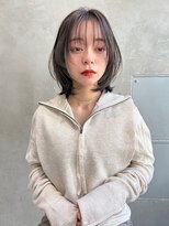 LIBERTE銀座顔周りレイヤー×ココアブラウン