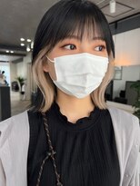 ツキ 横浜店(tuki)&nbsp;インナーカラーケアブリーチイヤリングカラーハイライトレイヤー