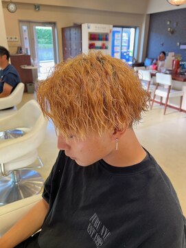 浪漫館 アールズコート(R's Court) メンズツイストスパイラルパーマ@伊達　7/29