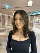 ピークアブー アヴェダ アトレ恵比寿(PEEK-A-BOO AVEDA) 大人可愛い レイヤーロング 顔まわりレイヤー PEEK-A-BOO坂本