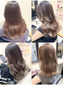 ベージュ/ブラウン/ミルクティー【新宿美容室】
