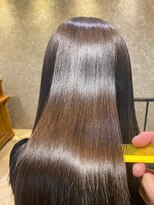 シェリー 仙台(Cherie)&nbsp;20代30代大人可愛い髪質改善小顔艶感暗め韓国ベージュセミロング