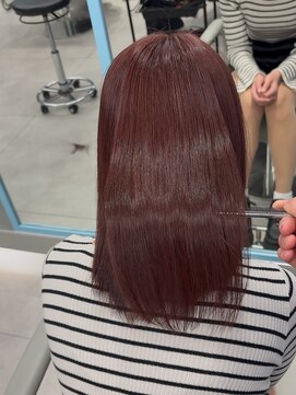 ポプルス(popls) ブリーチなしダブルカラー/20代/髪質改善/韓国/渋谷