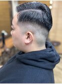 Side Part フェードカット